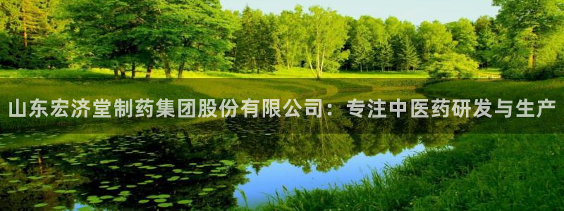 9游会老哥：山东宏济堂制药集团股份有限公司：专注中医药研发与生产