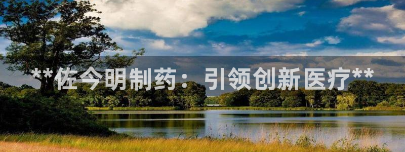 ag九游会老哥：**佐今明制药：引领创新医疗**