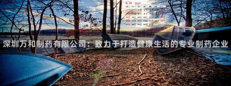 九游老哥俱乐部官网登录不了：深圳万和制药有限公司：致力于打造健康生活的专业制药企业